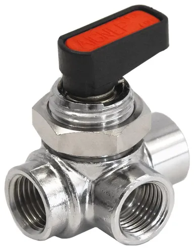 PC11 - T-valve female panel mount