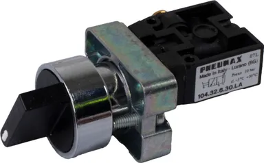 3/2 valve locking bistable rotary switch Ø4 Pneumax