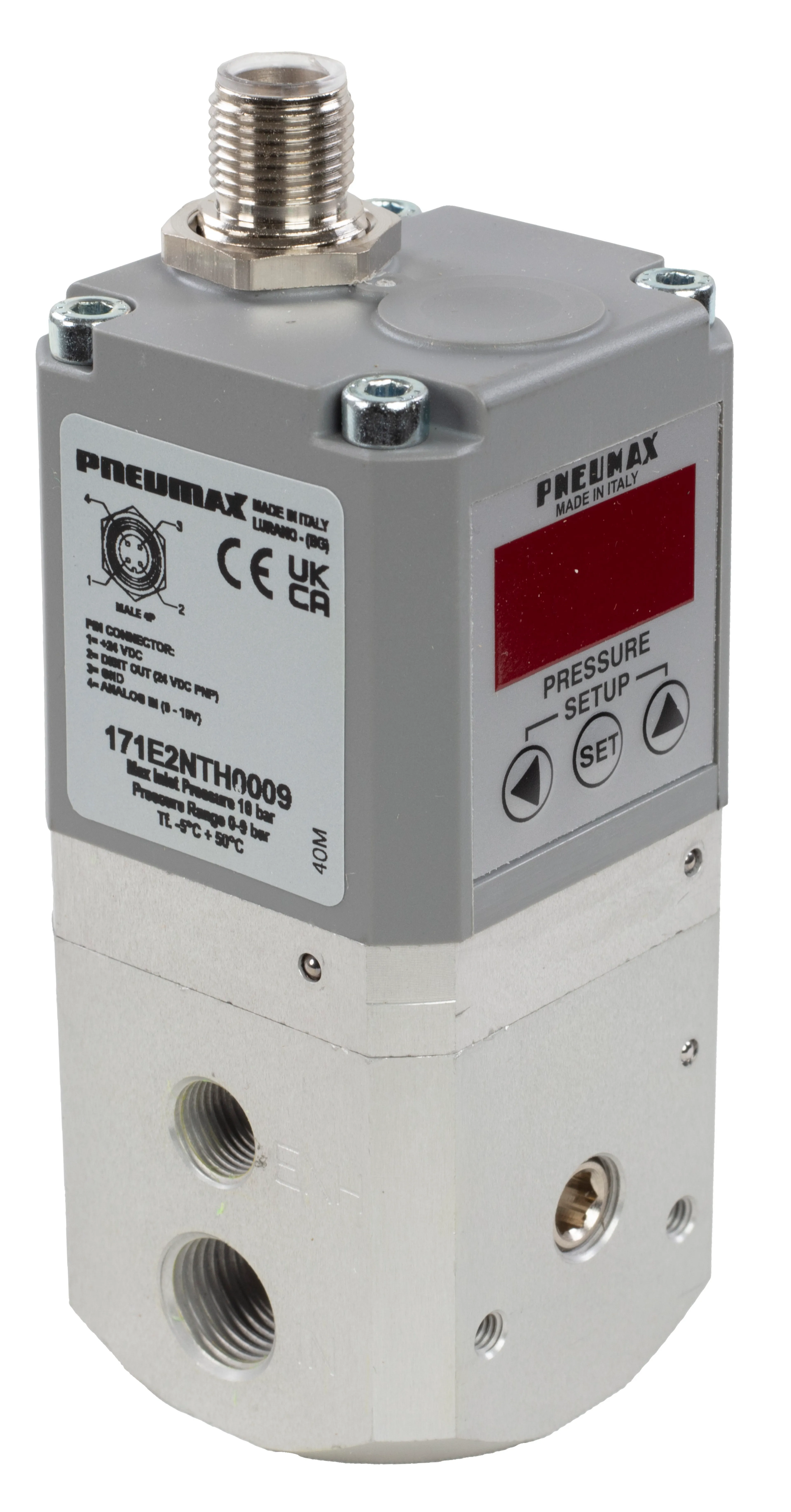 Proportionell tryckregulator för tryckluft Pneumax 1700-serien