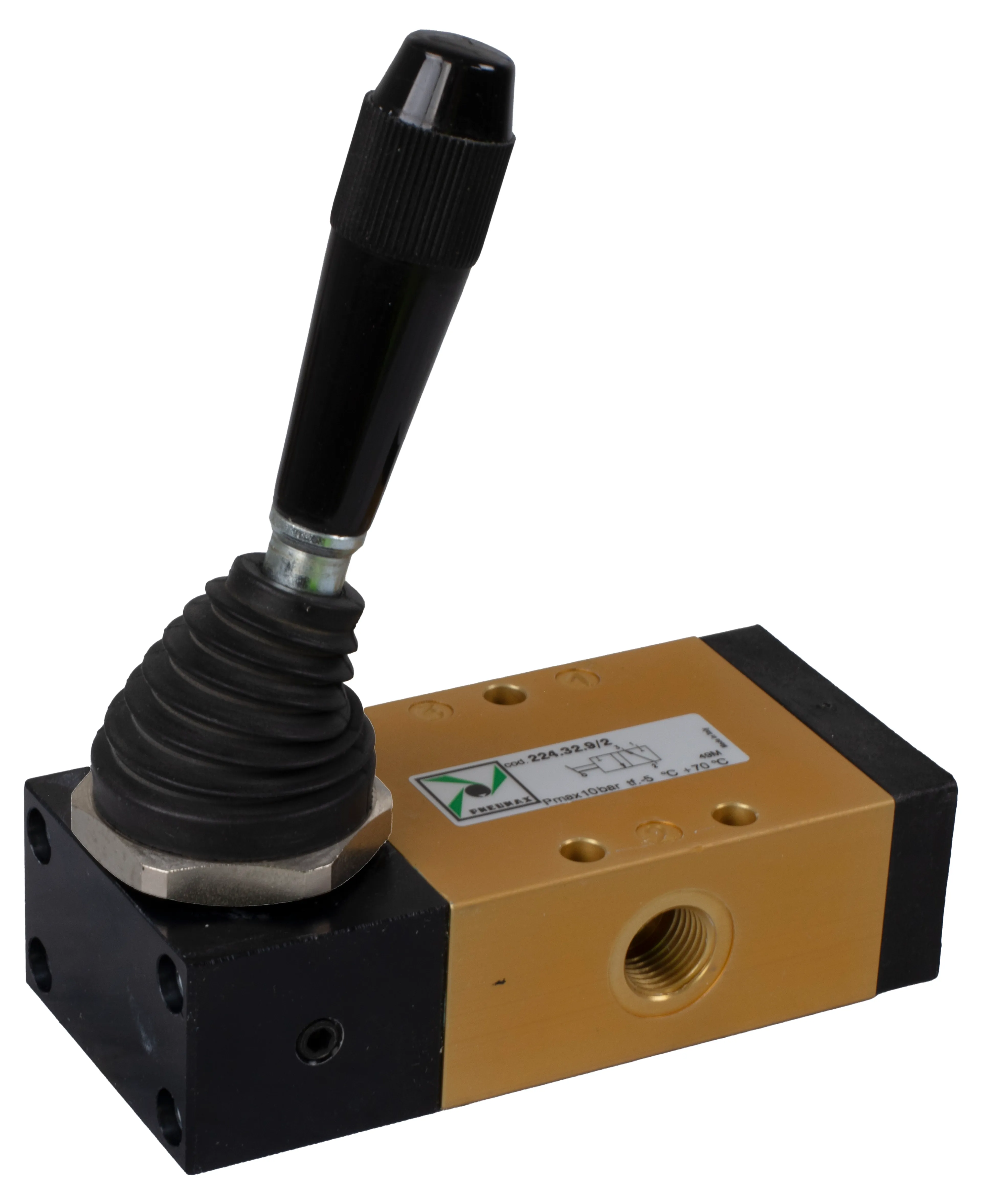 3/2-ventil spak 2-lägen 90° 1/4" Pneumax
