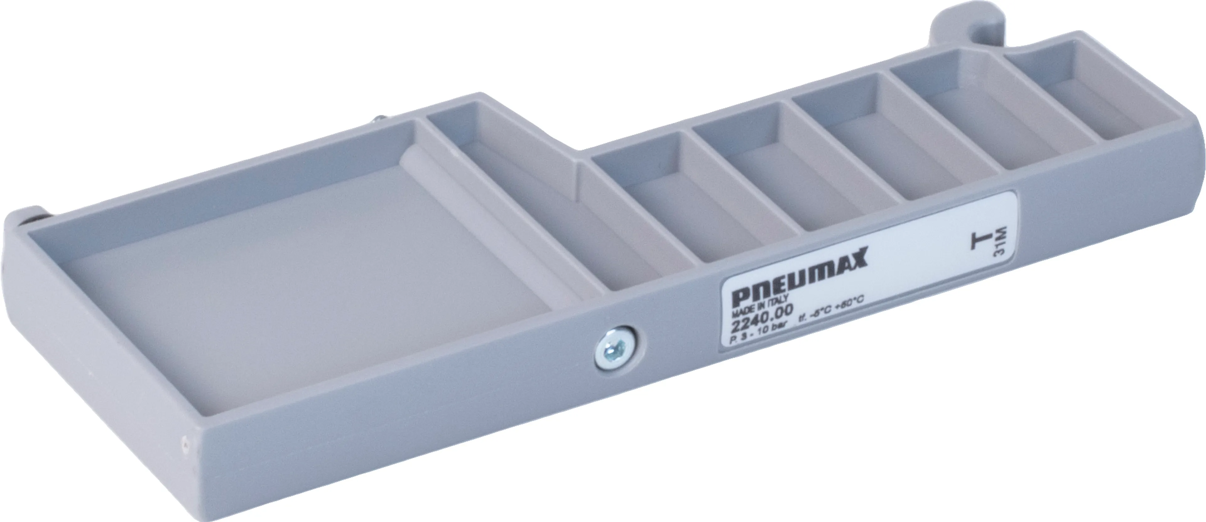 Pneumax Optyma-S blindplatta