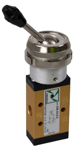 Manually operated valves