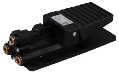 5/2 valve spring return pedal mini 1/8" Pneumax