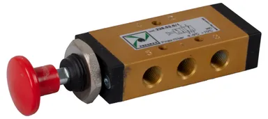5/2 valve push button two position 1/8" Pneumax