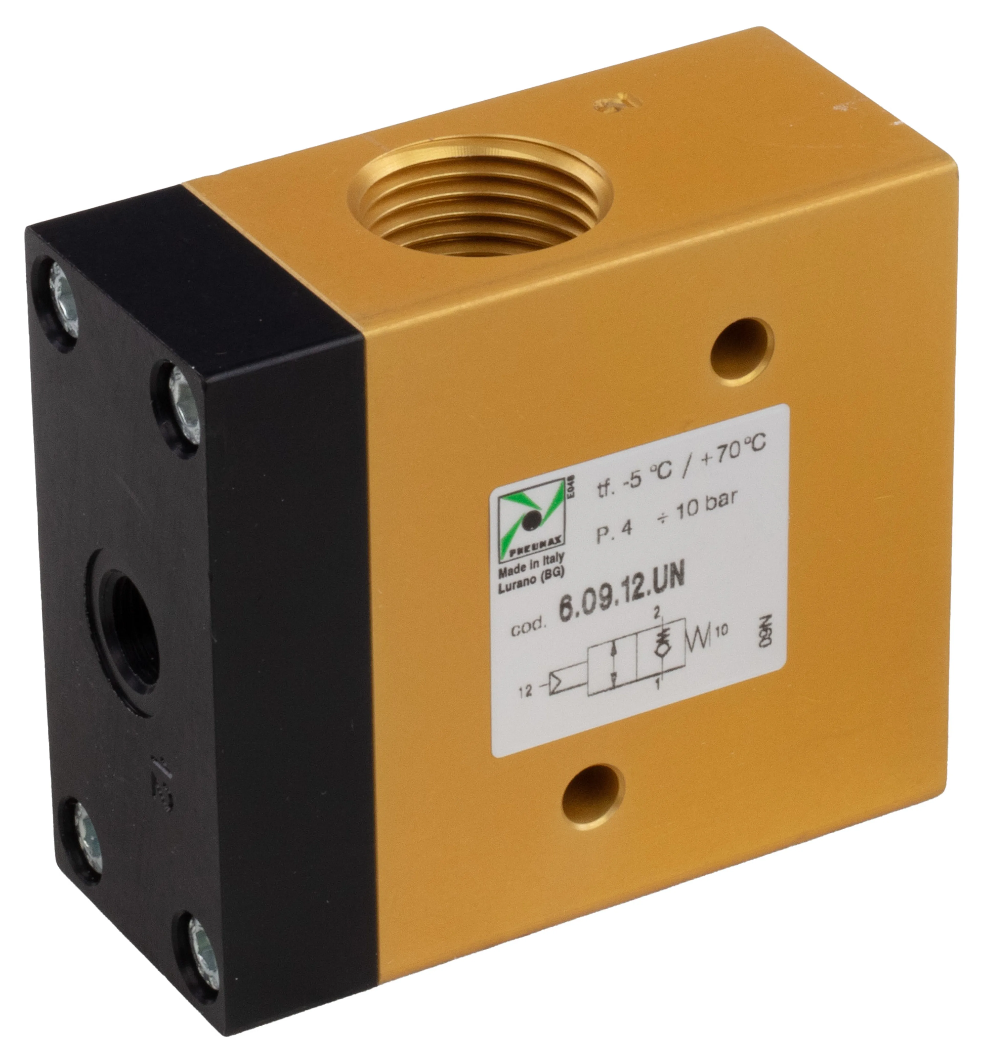 Spärrventil 1/2" Pneumax