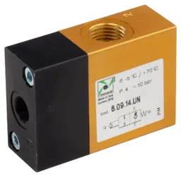 Pneumatically operated valves