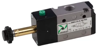3/2 solenoid valve bistable 1/4" Pneumax