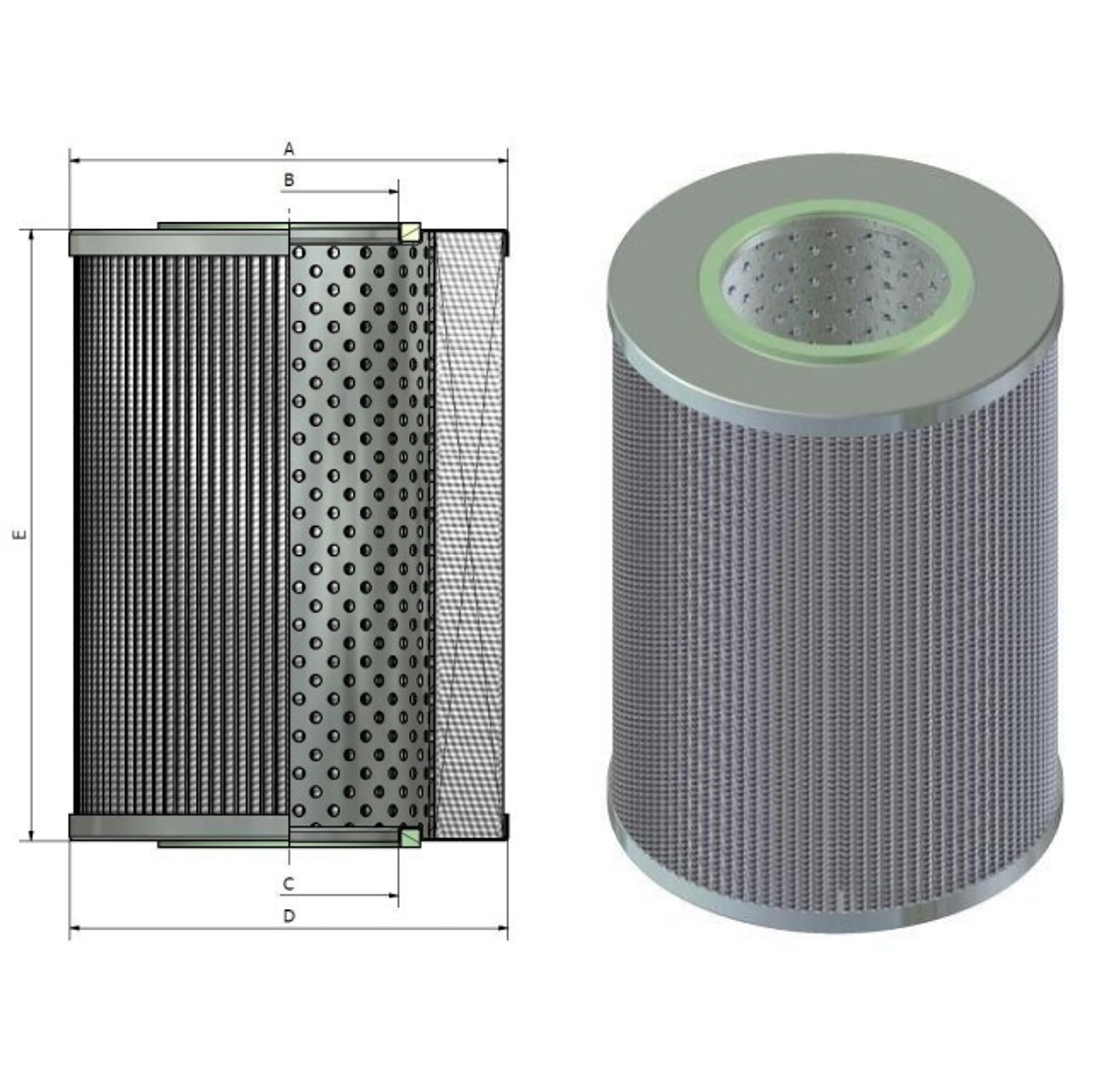 Parker PR4467 - filter element