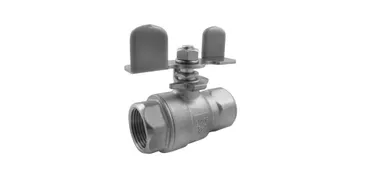 SSKMPE - Ball valve 2-piece AISI316 butterfly handle
