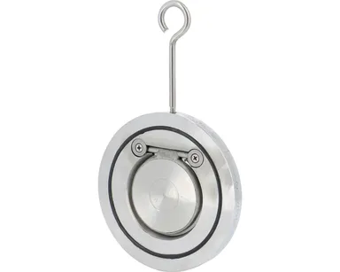 Swing check valve between flanges AISI316