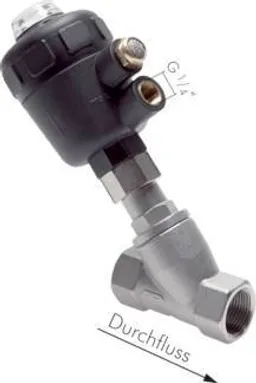 Pneumatically operated valves