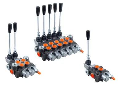 V40 - Käsiohjausventtiilit 3/8" 40l/min