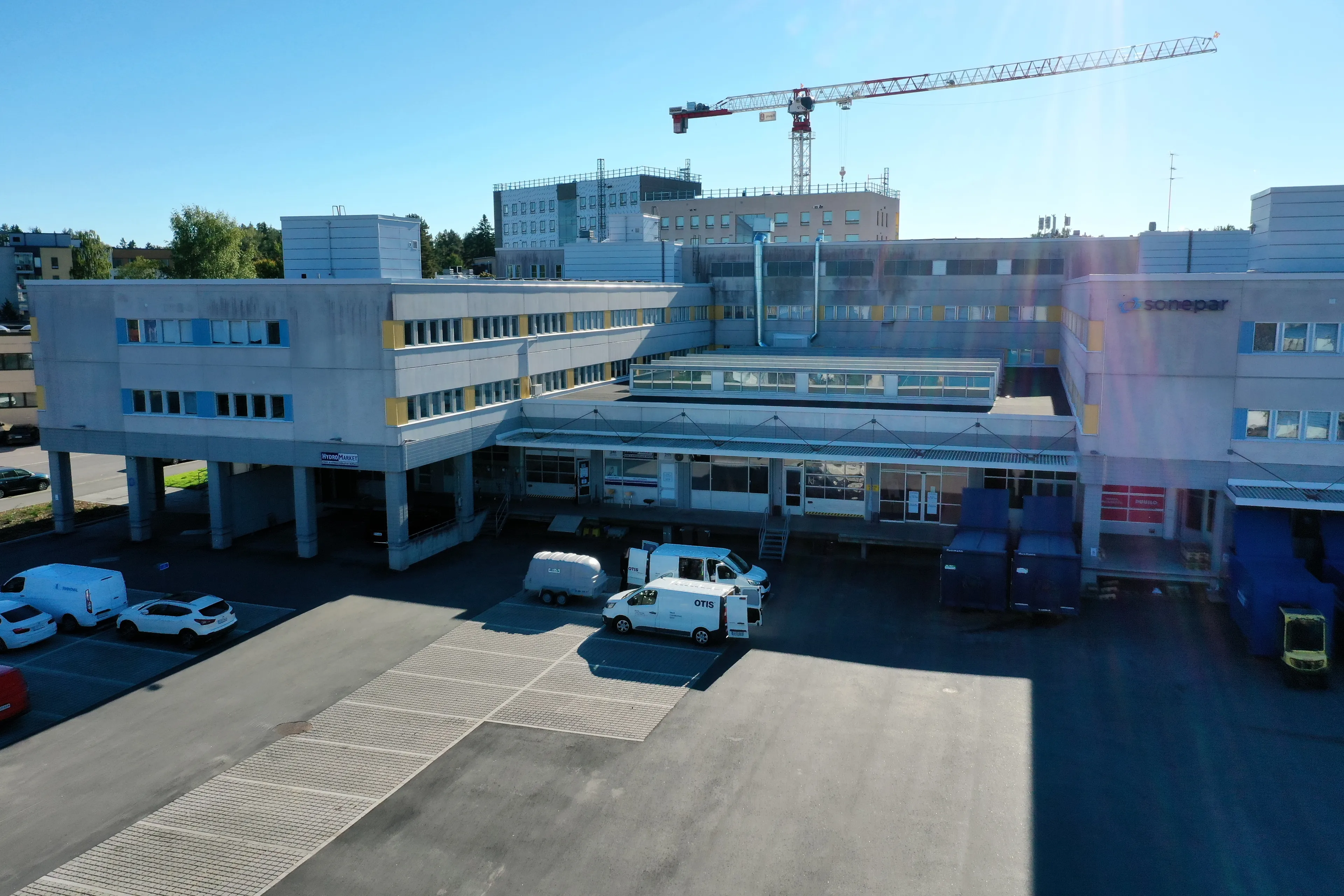 Hydromarket Helsinki, Konala